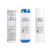 Kit de Reemplazo para Ósmosis Inversa — 3 Cartuchos Etapas Iniciales / 100 GPD