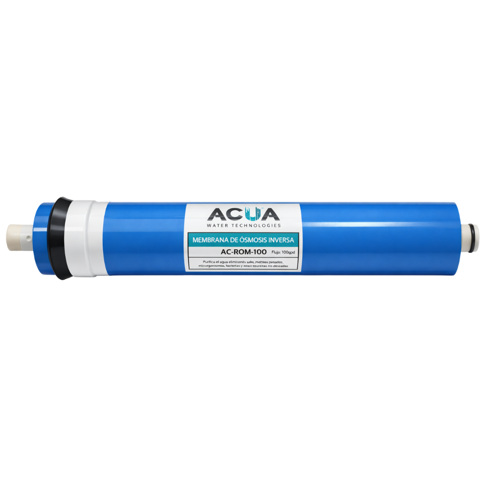 Membrana de Ósmosis Inversa 100 GPD para Purificador de Agua