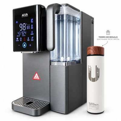 ACUA ROE™ Dispensador de Agua por Ósmosis Inversa — Sin Instalación, Agua Fría y Caliente al Instante, Pantalla Táctil