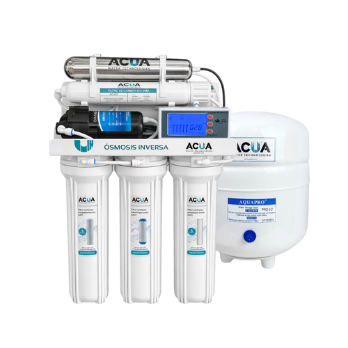 Purificador de Agua por Ósmosis Inversa — 6 Etapas con UV y Display