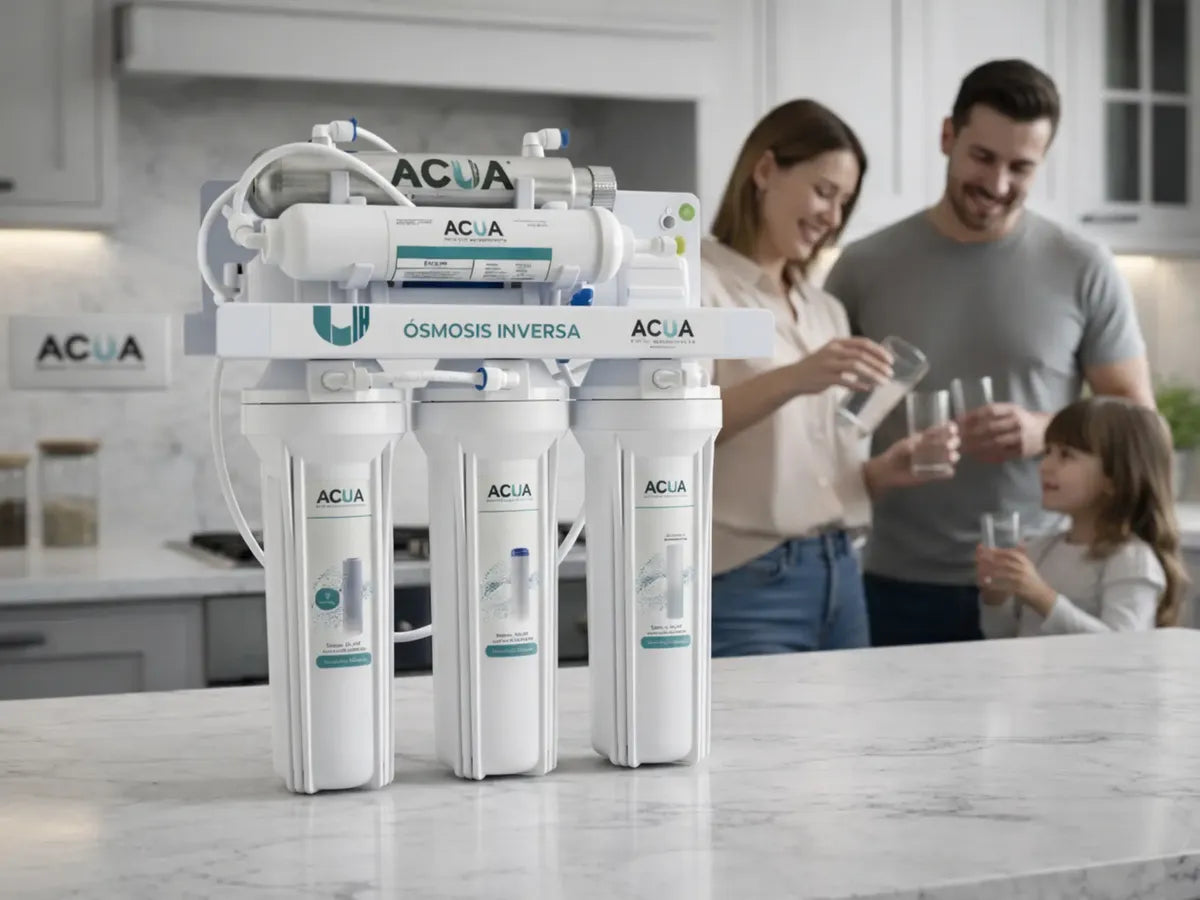 Purificador de Agua por Ósmosis Inversa — 6 Etapas con UV