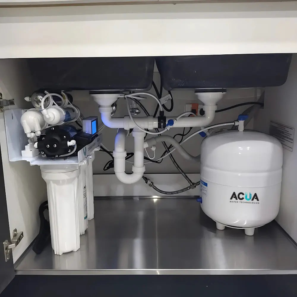 Purificador de Agua por Ósmosis Inversa — 7 Etapas con UV, Display y Filtro Alcalino