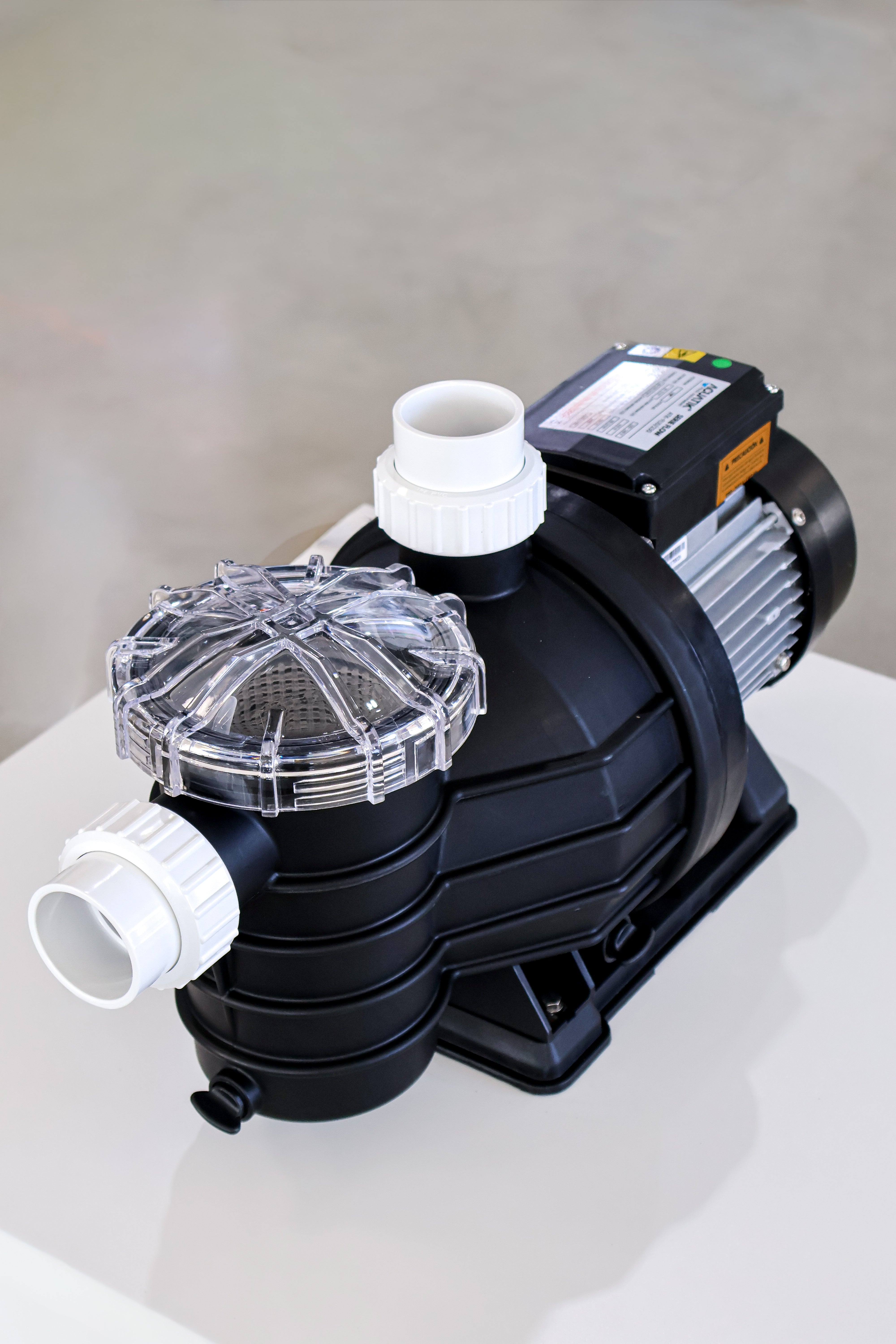 Bomba para Alberca ACUATIK FLOW 1 HP — ATK-FL10/115 — 110-127V con Prefiltro Integrado