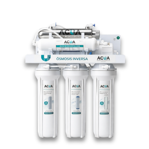 Purificador de Agua por Ósmosis Inversa — 6 Etapas con UV sin Bomba